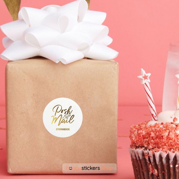 Thank You For Shopping My Closet! Stickers & Labels with your custom wor… - Picture 4 of 17